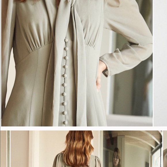 FOUND!! ISO Aritzia Wilfred Mambo Dress in Green - Picture 6 of 6